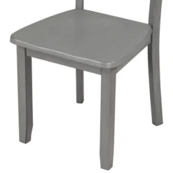 Farmhouse 5-piece Wooden Dining Set With 2 Dining Chairs And 2 Benches-ModernLuxe 24 Farmhouse 5-piece Wooden Dining Set With 2 Dining Chairs And 2 Benches-ModernLuxe -ModernLuxe GUEST cffbda20 1f87 45aa 932b 0b8806bc74a3