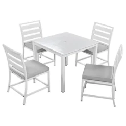 Outdoor Four-Seat Dining Set For Patios, Balconies And Lawns - ModernLuxe -ModernLuxe GUEST d1f8f526 ada3 4455 8d01 7843d58efc86