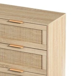 43.31" 6-Drawer Rattan Storage Cabinet For Living Room And Bedroom - ModernLuxe -ModernLuxe GUEST d37c8c2a 3fed 4f2c 8128 edca0023e38b