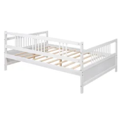 Full Size Wood Daybed With Support Leg-ModernLuxe -ModernLuxe GUEST d5b16a2a cf14 4864 9271 cc2dc2c70241