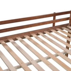 Full Size Wooden Loft Bed With Slide, Stair And Chalkboard - ModernLuxe -ModernLuxe GUEST d604f385 d78b 4ae2 b66e 80b78713b064