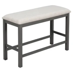 6-Piece Counter Height Dining Table Set Table With 4 Chairs And 1 Benchs - ModernLuxe 20 6-Piece Counter Height Dining Table Set Table With 4 Chairs And 1 Benchs - ModernLuxe -ModernLuxe GUEST d9dc1eb6 968f 43f2 b16e f5e6c169ecf1