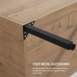 Bathroom Cabinet With Sink, Freestanding Bathroom Vanity Or Floating Optional Conversion, Oak - ModernLuxe -ModernLuxe GUEST da7296eb cf8d 4237 8d49 0438916a629d