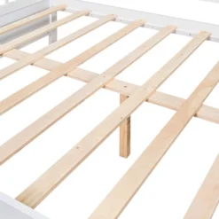 Full Size Wood Daybed With Support Leg-ModernLuxe -ModernLuxe GUEST e39a3232 c4ef 4ff8 85cd 2f04c51cb22e