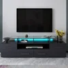 ModernLuxe Modern Stylish Functional TV Stand With Color Changing LED Lights High Gloss TV Cabinet -ModernLuxe GUEST e6260a1c 8431 42a2 abac 58300d35c108