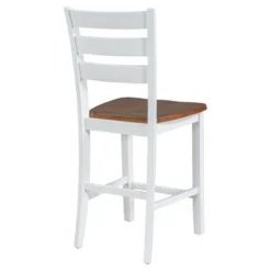 Farmhouse 5-Piece Dining Table Set With Drop Leaf, Wine Rack And Drawers-ModernLuxe -ModernLuxe GUEST e9742ab0 989c 44d5 8516 6601ef371c08