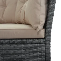 6PCS Patio PE Rattan Conversation Set, Outdoor Wicker Sectional Sofa With Table And Cushions-ModernLuxe -ModernLuxe GUEST ec061388 4cd3 46e6 9df1 20a5ba7734a4