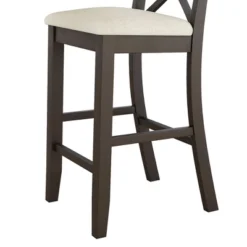 Farmhouse 48" 3-Piece Rectangular Wood Bar Height Dining Set-ModernLuxe 24 Farmhouse 48" 3-Piece Rectangular Wood Bar Height Dining Set-ModernLuxe -ModernLuxe GUEST ee765b12 dd6e 440a 9371 11d6c2148a62