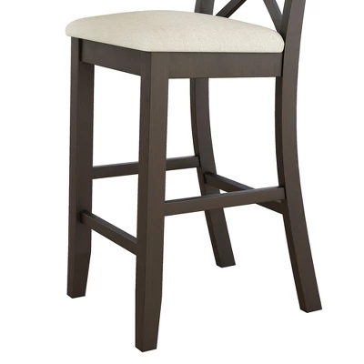 Farmhouse 48" 3-Piece Rectangular Wood Bar Height Dining Set-ModernLuxe 12 Farmhouse 48" 3-Piece Rectangular Wood Bar Height Dining Set-ModernLuxe - Image 10