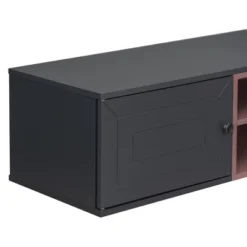 Wall Mounted Floating TV Stand For TVs Up To 65'' With Adjustable Shelves And Magnetic Cabinet Door-ModernLuxe -ModernLuxe GUEST eec060a7 0c01 4208 a7a8 8fdd1feccb6e