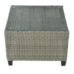 5-Piece Outdoor Conversation Set With Coffee Table, Cushions And Single Chair-ModernLuxe -ModernLuxe GUEST eef4b68f 1fec 4bea 887b a018aecbd515