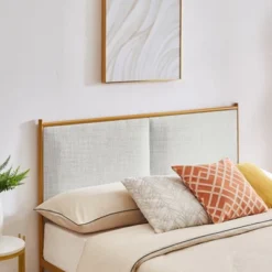 Classic Upholstered Platform Bed With Metal Frame And Solid Wood Ribs, Light Gray-ModernLuxe 11 Classic Upholstered Platform Bed With Metal Frame And Solid Wood Ribs, Light Gray-ModernLuxe -ModernLuxe GUEST efc3a55f 4b2b 486c 9647 7c1988ce0f34