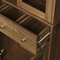 3-Tier Modern Home Office Large Storage Bookshelf, Natural - ModernLuxe -ModernLuxe GUEST f02b1e1c fa25 4d8e b81e 600824c27037