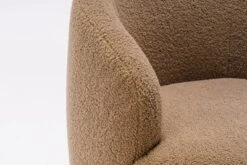 360° Swivel Accent Armchair, Barrel Chair With Black Powder Coating Metal Base-ModernLuxe -ModernLuxe GUEST f0e19a5e d307 4b8b b9d4 b7ab149b104e