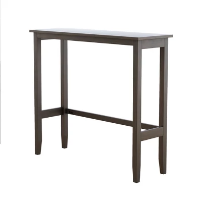 Farmhouse 48" 3-Piece Rectangular Wood Bar Height Dining Set-ModernLuxe 7 Farmhouse 48" 3-Piece Rectangular Wood Bar Height Dining Set-ModernLuxe - Image 5