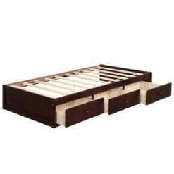 Twin Size Wood Platform Storage Bed With 3 Drawers-ModernLuxe -ModernLuxe GUEST f230b90d e836 478b 8d0c 5c556831090c
