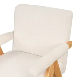 Set Of 2 Modern Upholstered Armchair With Solid Wood Frame, Accent Chair With Arm Pads-ModernLuxe -ModernLuxe GUEST f316ae54 ec16 4a14 8ff6 a7f7132b0108