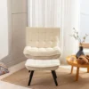 Modern Accent Leisure Chair With Ottoman-ModernLuxe -ModernLuxe GUEST f46d9a76 69c1 4c84 9d8a e3719670a567
