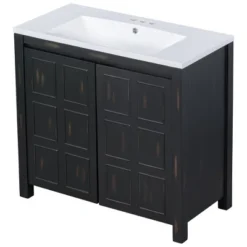 36" Bathroom Vanity With Sink, Espresso - ModernLuxe -ModernLuxe GUEST f71d8382 de83 4a0e a9c4 bb056fc55471