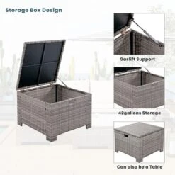 6PCS Patio PE Rattan Conversation Set, Outdoor All-weather Wicker Sectional Sofa Set, Beige-ModernLuxe -ModernLuxe GUEST fb3b3a78 eabb 4a1f aaa9 22b4ed6db38b