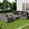 8PCS Patio PE Rattan Conversation Set, Outdoor Half-Moon Sectional Sets With Coffee Table-ModernLuxe -ModernLuxe GUEST fbf0df8c 8f35 413c b554 323d43de42b3