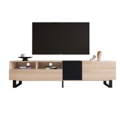 70.9" Contemporary TV Stand With 2 Drawers And 2 Doors - ModernLuxe -ModernLuxe GUEST fece2c82 fc6f 4f6b a5ef 550f2d5e9424